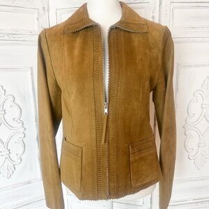 Tan Suede Women's Jacket